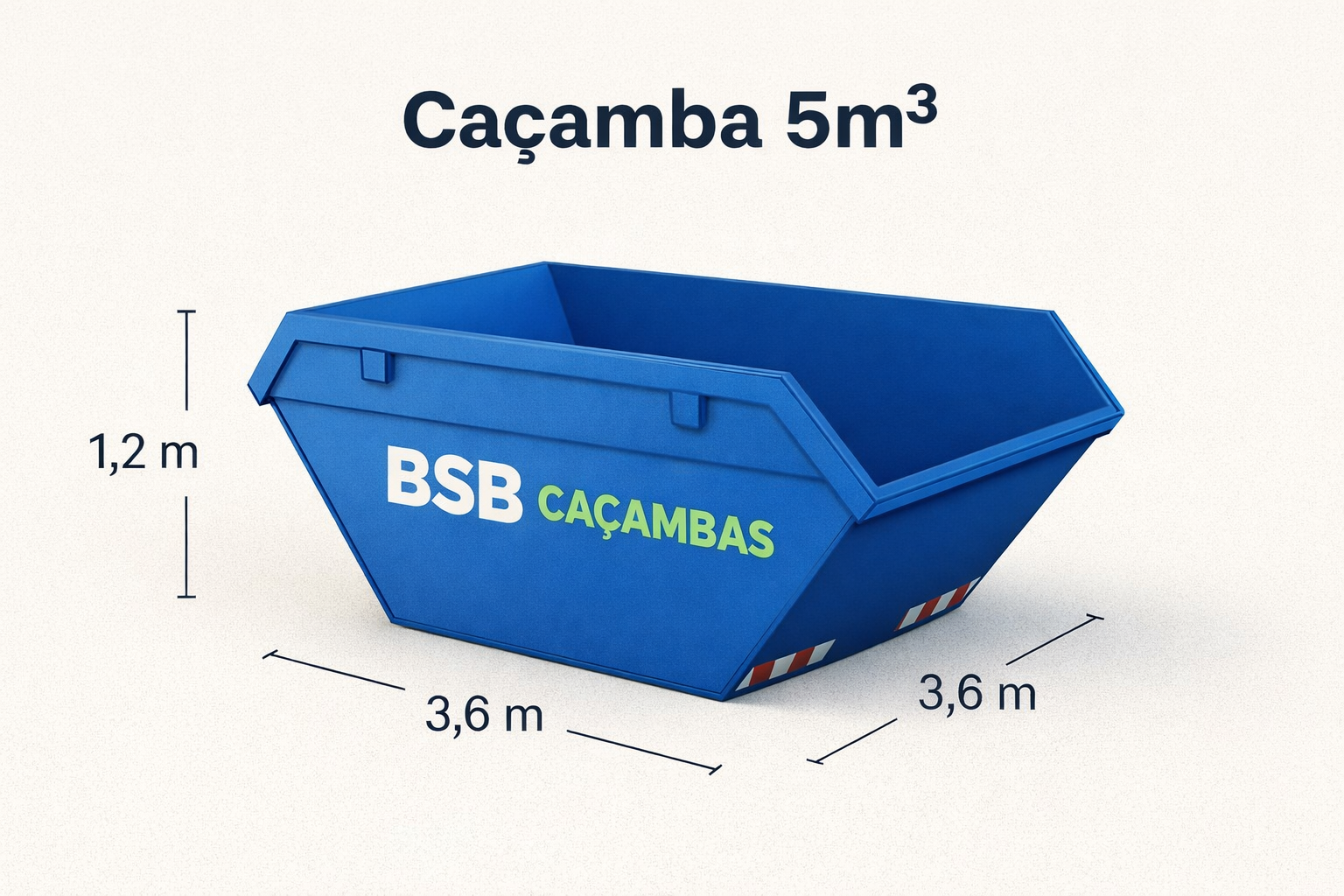 Caçamba 5m³